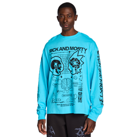 Rick & Morty - Men - Bright Aqua / Bright Aqua