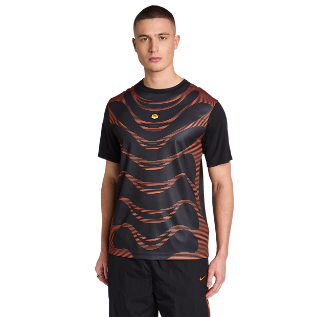 Nike Tuned Men T-Shirts - Black - Size L