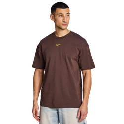 Men T-Shirts - Nike Nrg Nocta - Baroque Brown-Yellow Ochre