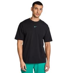 Men T-Shirts - Nike Nrg Nocta - Black-Neptune Green