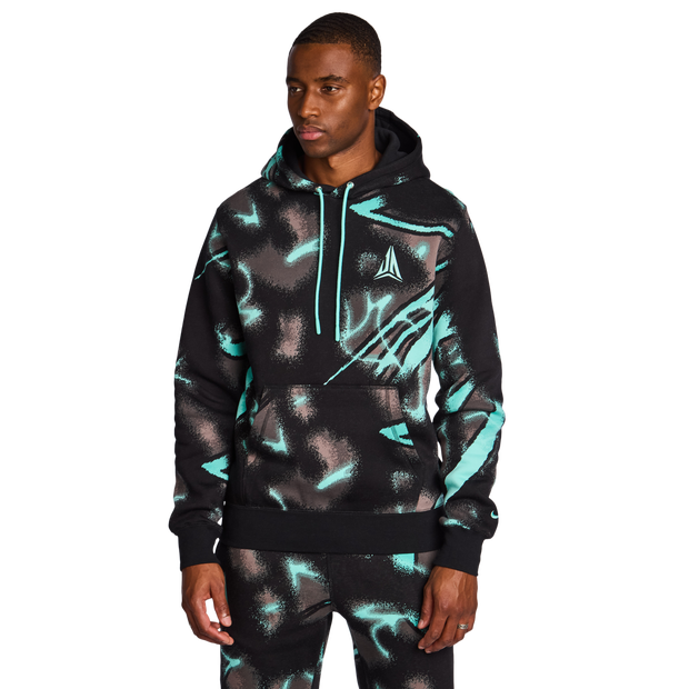 Nike JA Homme - Sweats à capuche, Vert - Taille L - Polaire de coton