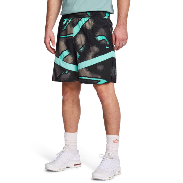 Nike JA Men Shorts - Green - Size L - Cotton Fleece