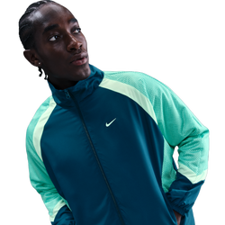 Men Track Tops - Nike Starting Five - Blue Force-Bleached Turq-Mint