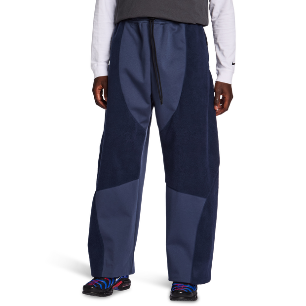 Nike Tech Boreas Homme - Pantalons, Bleu - Taille XL - Poly Fleece
