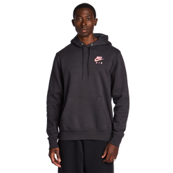 Men Hoodies - Nike Club Bb - Off Noir-Off Noir