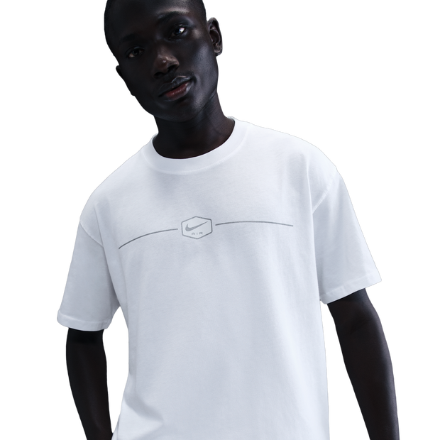 Nike M90 Homme - T-Shirts, Blanc - Taille XS - Jersey de coton