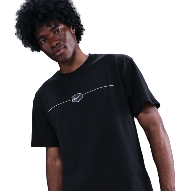 Nike M90 Homme - T-Shirts, Noir - Taille XS - Jersey de coton