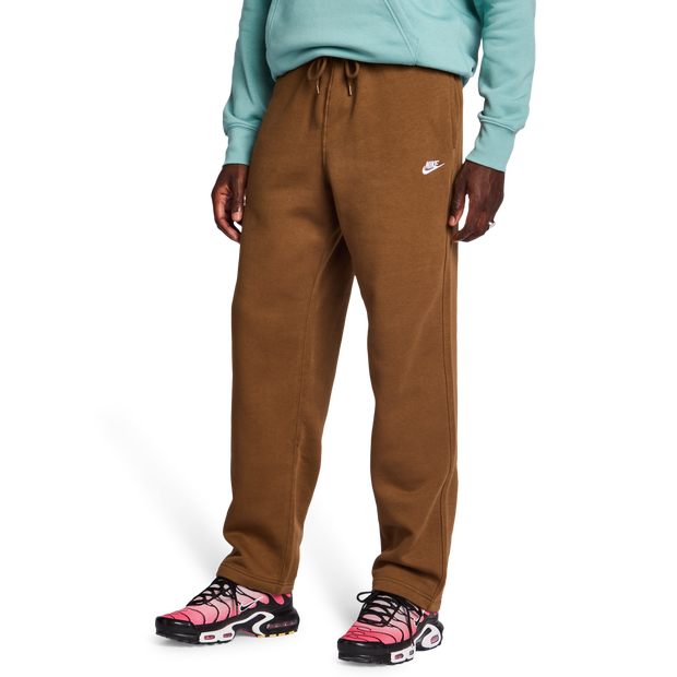 Nike Club Uomo - Pantaloni Marrone - Taglia M