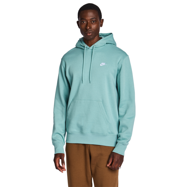 Nike Club Hombre Sudaderas - Verde - Talla XS - Borreguillo de algodón