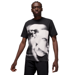 Men T-Shirts - Jordan Sport Dri-fit Gfx - Black-White