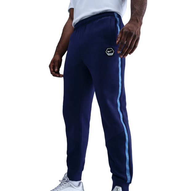 Nike City Side Men Pants - Blue - Size XS - Cotton Fleece