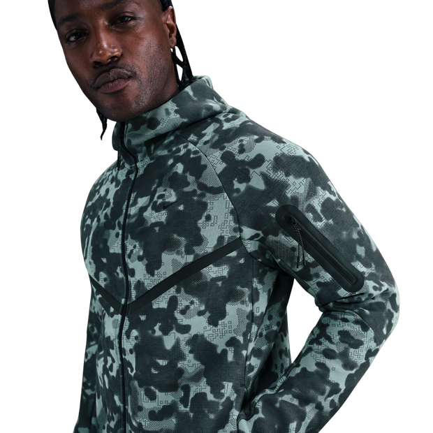 Nike Tech Fleece Uomo - Felpe con cappuccio Verde - Taglia XS
