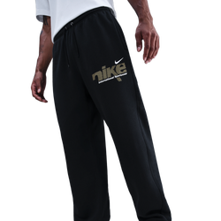 Heren Broeken - Nike Club Bb - Black-Metallic Gold