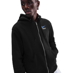 Hombre Hoodies - Nike Club - Black-Black