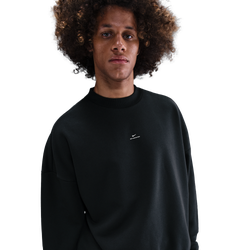 Men Sweatshirts - Nike Standard Issue - Black-Pale Ivory