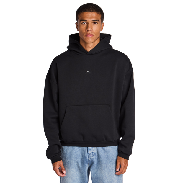 Nike Standard Issue Homme - Sweats à capuche, Noir - Taille S - Polaire de coton