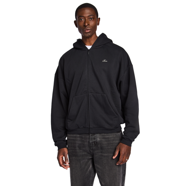 Nike Standard Issue Homme - Sweats à capuche, Noir - Taille XL - Polaire de coton
