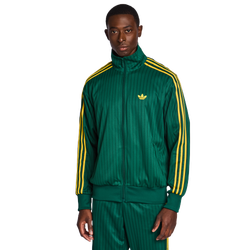 Heren Track Tops - adidas Firebird Loose Pinstripes - Collegiate Green-Collegiate Green