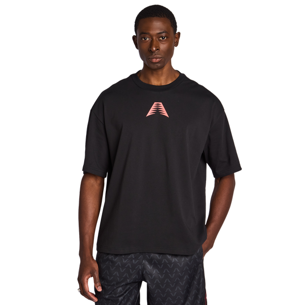 Adidas Ant Edwards Uomo - Magliette Nero - Taglia M - Jersey Di Cotone