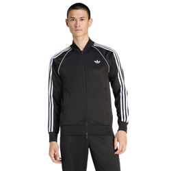 Heren Track Tops - adidas Adicolor Classics Superstar Track Top - Black-Black