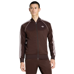 Hombre Track Tops - adidas Adicolor Classics Superstar Track Top - Aurora Coffee-Aurora Coffee