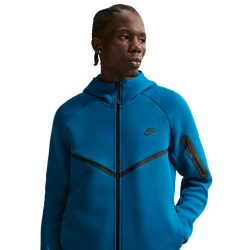 Heren Hoodies - Nike Tech Fleece - Court Blue-Black