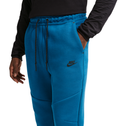 Men Pants - Nike Tech Fleece - Court Blue-Black