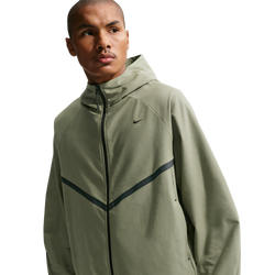 Men Hoodies - Nike Tech Shori - Silver Sage-Black