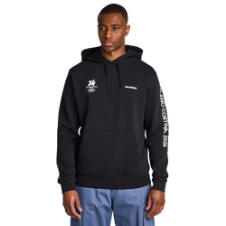 Uomo Hoodies - Salomon Gold Icon - Deep Black-White