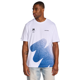 Gold Graphic - Men - White / Blue