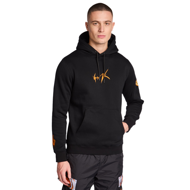 Vrunk Tangerine Uomo - Felpe con cappuccio Nero - Taglia L - Poly Woven