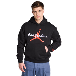 Men Hoodies - Jordan Brooklyn - Black-Infrared 23