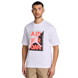 Hombre T-Shirts - Jordan Jumpman - White-White