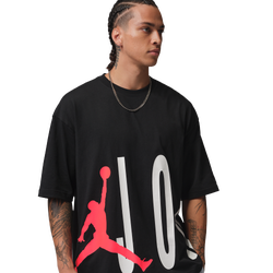 Herren T-Shirts - Jordan Jumpman - Black-Infrared 23