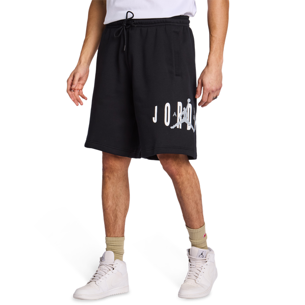 Brooklyn Herren Kurze Hosen - Schwarz - Größe S - Poly Fleece Black S