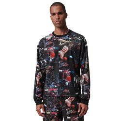 Men T-Shirts - Jordan Flight Mvp Aop - Black-Sail