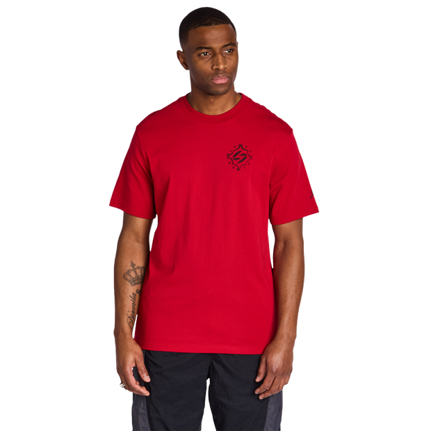 Jordan Sport Dri-fit Homme - T-Shirts, Rouge - Taille S