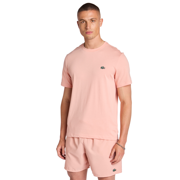 Small Logo Herren T-Shirts - Rosa - Größe S - Poly Jersey Pink S