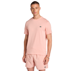 Heren T-Shirts - Lacoste Small Logo - Pink-Green