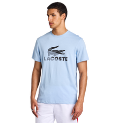 Homme T-Shirts - Lacoste Tech Croc - Red-Blue