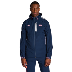 Homme Vestes Zippees - Mizuno X Vrunk Track Jacket - Pageant Blue-Pageant Blue-Grey