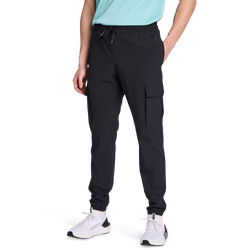 Hombre Pantalones - Under Armour Vibe Woven - Black-Black-White