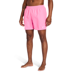 Men Shorts - Nike 5 Inch Swim Shorts - Pink Glow-Pink Glow