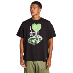 Uomo T-Shirts - Puma Melo X Fast & Furious - Black-White-Green