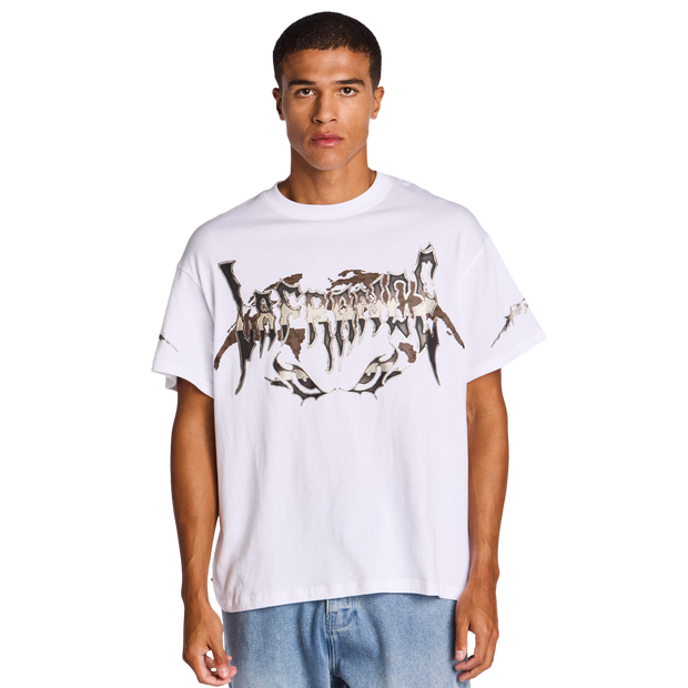 Puma La France Men T-Shirts - White - Size S - Cotton Jersey