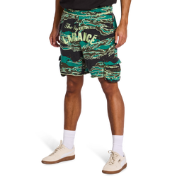 Uomo Shorts - Puma La France Supply - Green Terrain-Aop