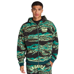 Heren Hoodies - Puma La France Supply - Green Terrain-Aop