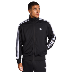 Uomo Track Tops - adidas Firebird Mesh - Black-Black