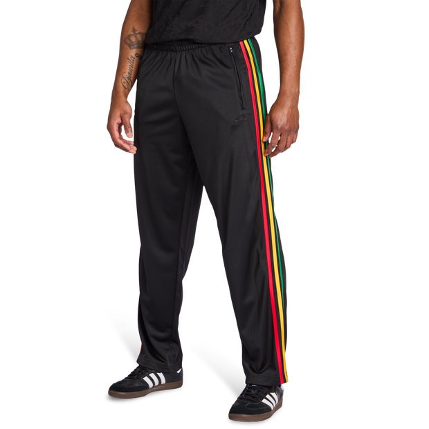 Adidas Firebird Men Pants - Black - Size S - Poly Tricot