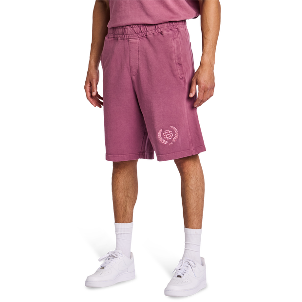 Speed Herren Kurze Hosen - Lila - Größe XL - Baumwoll-Frottee Purple XL